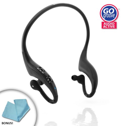 GOgroove AudioACTIVE Wireless Hands-Free Bluetooth Stereo Headset for Google ANDROID / AT&T and Verizon Apple Phones - Motorola DROID / DROID X / DROID Incredible / HTC / myTouch 4G / iPhone/ iPod Touch *Includes Micro fiber Cleaning Cloth