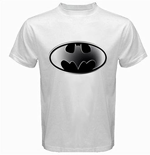 DC Comics Batman Hush Logo II T-Shirt for Adults, Men, Boys- 3X-Large - White