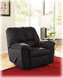 Sha-Shou Black Rocker Recliner By Ashley Furniture