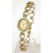 JAREL by Lucien Piccard Women's Gold-tone Diamond and Ruby Accented Heart Watch. Model JL-1002W