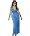 Smiffy's Women's Grecian Goddess Dress, Blue, Medium
