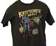 The Top Superman DC Comics Kryptonite Rocks Glow In The Dark Mens Vintage T-shirt By Junk Food Clothing Number 1