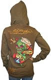 ED HARDY by Christian Audigier Single Swallow Tattoo Womens Hoodie Hoody Shirt Army Reviewed ED HARDY by Christian Audigier Single Swallow Tattoo Womens Hoodie Hoody Shirt Army Reviewed