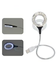 From Amazon.com. Click for details:
 GREENWON USB 18 LED Flexible Round Circle Light Lamp For Laptop PC Notebook Computer (Model A) GREENWON USB 18 LED Flexible Round Circle Light Lamp For Laptop PC Notebook Computer (Model A)