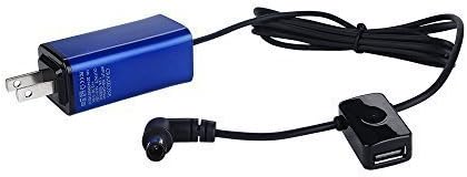 Crazepower One Universal Laptop AC Adapter 19.5V 3.34A 65W Battery Charger Lightweight Slim Version Power Supply Replacement For Dell Inspiron Latitude laptops Blue color