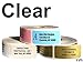 Return Address Labels - Roll of 250 Personalized Labels (Clear)