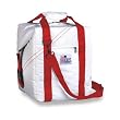 Sailcloth Sailor Bag Hot and Cold Soft Cooler Bag with Red Trim (24 pack)