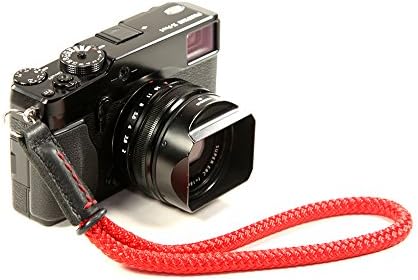 Lance Camera Straps Classic Lug Wrist Cord Camera Wrist Strap - Red