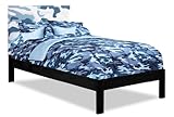 New Camouflage Hardwood Twin Bed With Custom Headboard