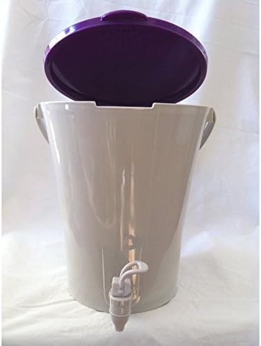 Urban Composter City 0.23 cu. ft. Compost Bucket, Purple