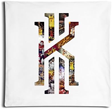Love Life Vintage Kyrie K Irving 2# Baketball Player Throw Pillow Case One Side 18 Inches Square