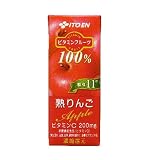 Amazon:ソフト 伊藤園ビタミンフルーツ熟りんご200ml紙パック24本