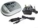 Sumnique - Battery Charger Kit For JVC BN-VF808U, BN-VF815U, BN-VF823U