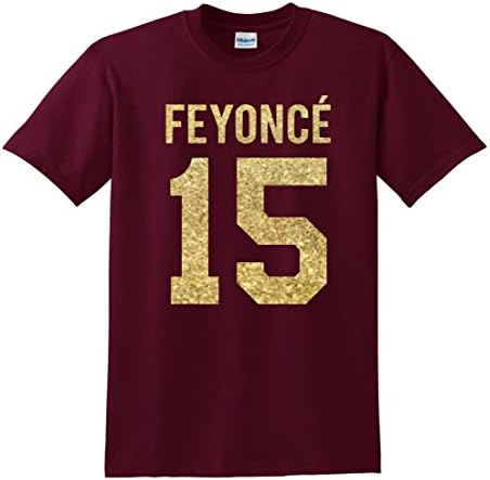 Feyonce 2015 Jersey Style T-shirt Maroon (Medium)