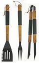 MR. BAR-B-Q 3 Pc Sure Grip Tool Set