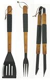 MR. BAR-B-Q 3 Pc Sure Grip Tool Set