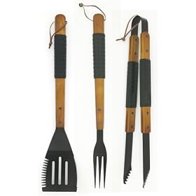 MR. BAR-B-Q 3 Pc Sure Grip Tool Set by Mr. Bar-B-Q
