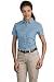 Ladies Short Sleeve Denim Shirt