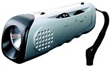 防犯・防災 AM/FMラジオ&サイレン付懐中電灯