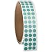 Roll Products 119-0001 Adhesive Dot Label, 1/4" Diameter, For Inventory and Marking