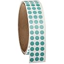 Roll Products 119-0001 Adhesive Dot Label, 1/4" Diameter, For Inventory and Marking, Gray (Roll of 1000)