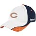 Chicago Bear Hats : Reebok Chicago Bear Ladies White 2009 Sideline Flex Fit Hat