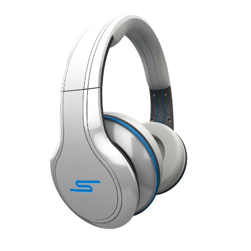  SMS Audio SMS-WD-WHT STREET by 50 Cent Wired Over-Ear Headphones - White 