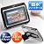 サンワダイレクト タブレット防水ハードケース 7インチ対応 IdeaPad Tablet A1・REGZA Tablet AT3S0・GALAXY Tab 7.0 plus対応 スタンド機能付 PDA-GX7
