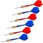 Trademark Global Steel Tip Brass Dart Set (6 Pack)