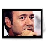 Kevin Spacey - Greeting Card (Pack of 2) - 7x5 inch - Art247 - Standard Size - Pack Of 2