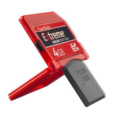 SanDisk 4GB Ducati Edition SD Plus Card