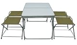 ALPS Mountaineering 4 Pack Camp Table with 4 Stools
