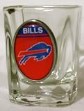 Buffalo Bills NFL Square Shot Glass 2 Oz