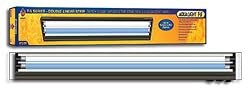 Aqueon Coralife 05608 Aqualight Dual Linear Strip T5 Aquarium Lighting Fixture, 24-Inch