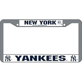 Buy MLB Yankees License Plate Frame now!