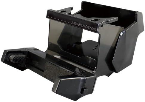 YAC PZ681 682 Multifunctional Vehicle Cell Phone Mount Car Air Outlet Cell Phone and Cup Bracket Car Cell Phone Bracket Black