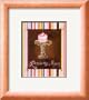 Rasberry Miroir Framed Art Poster Print by Jennifer Sosik, 16x18