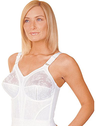Truimph Playtex Long Line Bra White 48DD