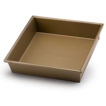 Paula Deen 9 Inch Aluminized Steel Square Pan, Champagne