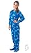 Footed Pajamas Its A Snow Day Adult Fleece