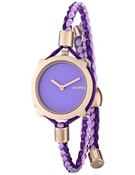 RumbaTime Womens 18889 Gramercy Analog Display Japanese Quartz Purple Watch