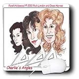Londons Times Funny Panel Hollywood Cartoons - Charlie s Angles Math Might Just Be Fun - Mouse Pads