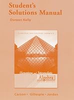 Student's Solutions Manual for Elementary and Intermediate Algebra