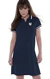 New York Yankees Women's Pique Polo Dress - by Alyssa Milano - Medium