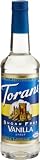 Torani Sugar-Free Syrup, Vanilla, 25.4-Ounce Bottles (Pack of 3)
