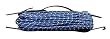 Crawford-Lehigh MFP4100 1/4-Inch-by-100-Foot Diamond Braid Poly Rope