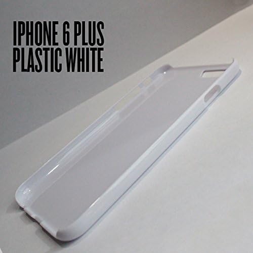 iPhone Case Good Vibes Trippy Acid Psychedelic for iPhone 6 PLUS Plastic White (Ships from CA)