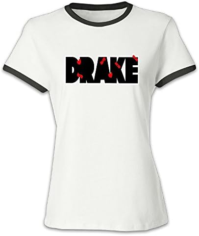 YC Big Girls' Drake Logo.png T Shirt For Women Black S