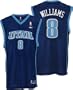 Deron Williams Navy Reebok NBA Replica Utah Jazz Jersey