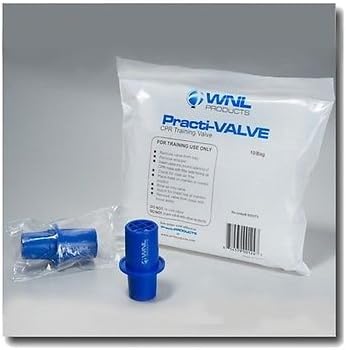WNL Training Valves 10 pack CPR training Valves mask